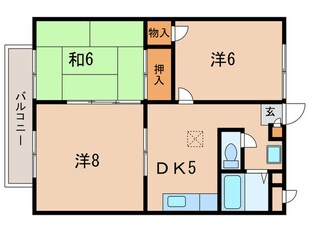 ビブレサカンダの物件間取画像